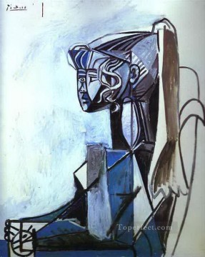company of captain reinier reael known as themeagre company Painting - Portrait of Sylvette 1954 cubism Pablo Picasso